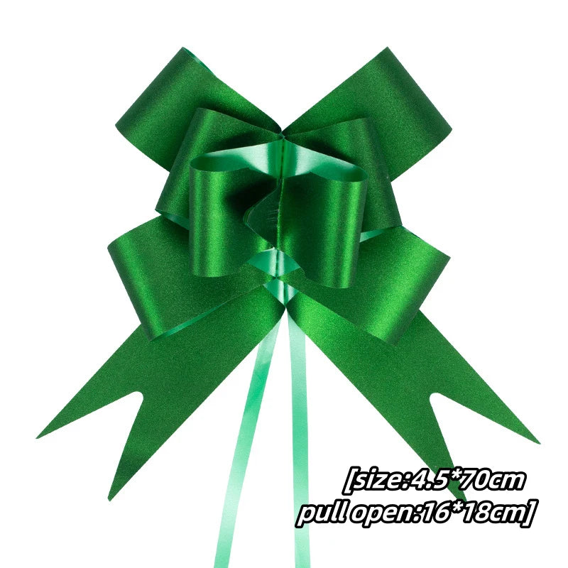 Transform Your Gifts with Large Pull Bow Ribbons – 5-50 Pieces for Beautiful Presentation
