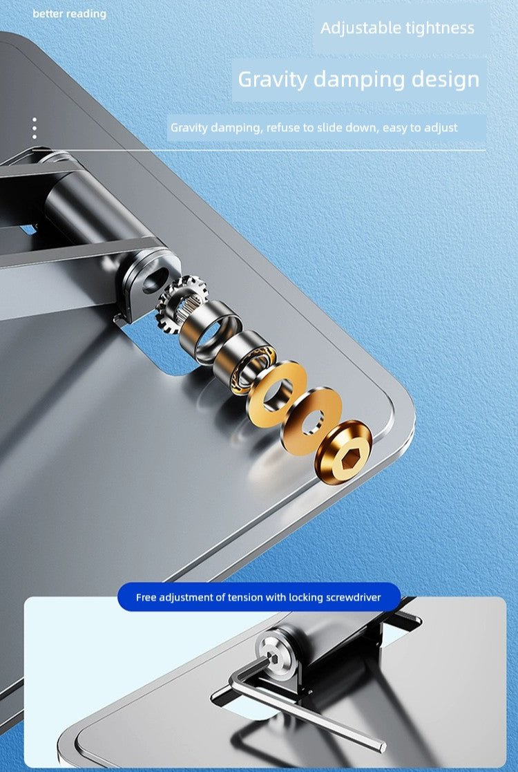 Enhance Comfort & Productivity with Our Ergonomic Laptop Stand – 360-Degree Rotate Notebook Riser