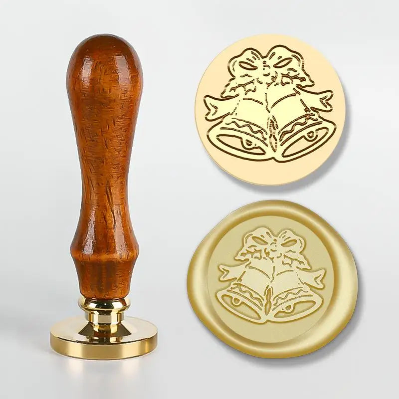 Christmas Wax Seal Stamps Head with Wooden Handle - OLM Store