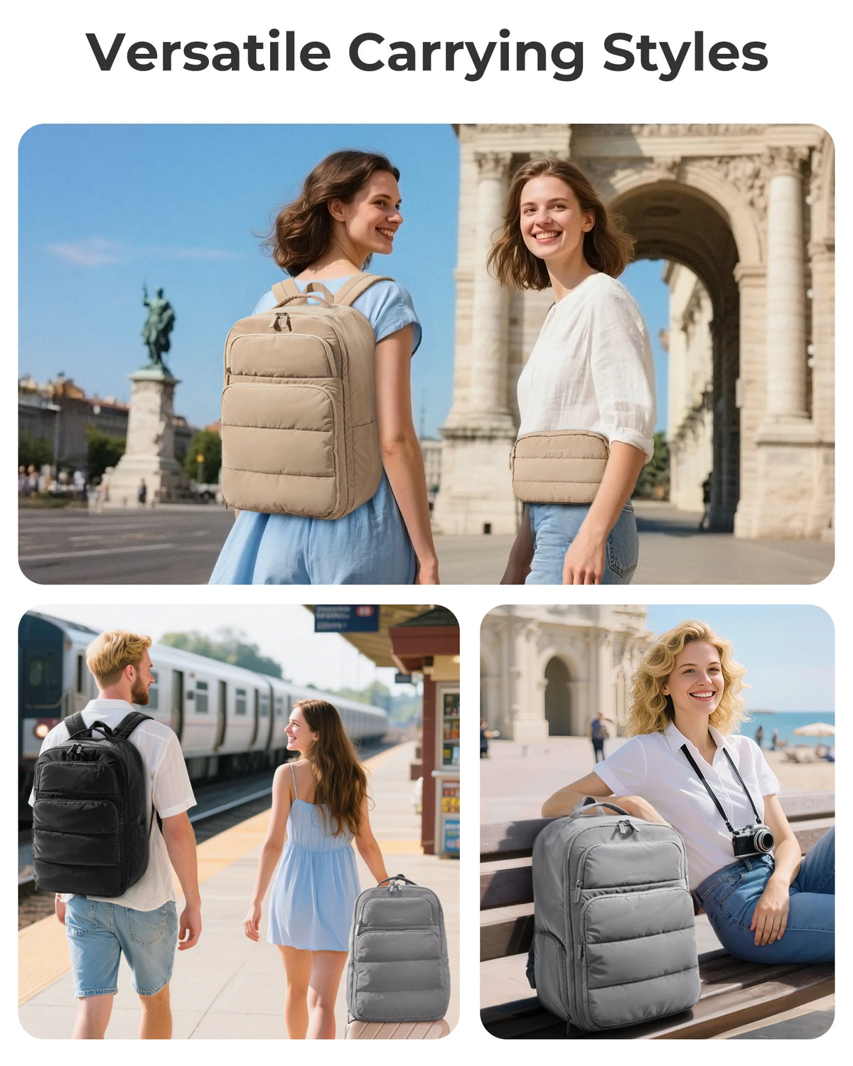 BAGSMART 35L Travel Backpack - Your Ultimate Carry-On for Effortless Journeys