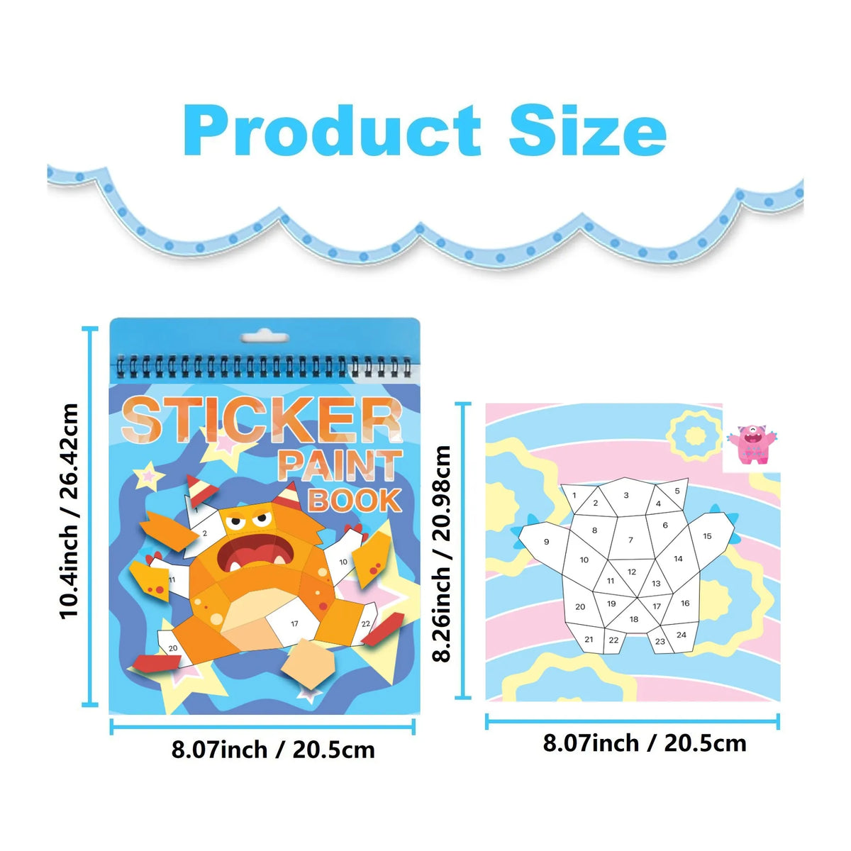 Fun & Creative Sticker Book for Kids – Ignite Imagination & Learning!