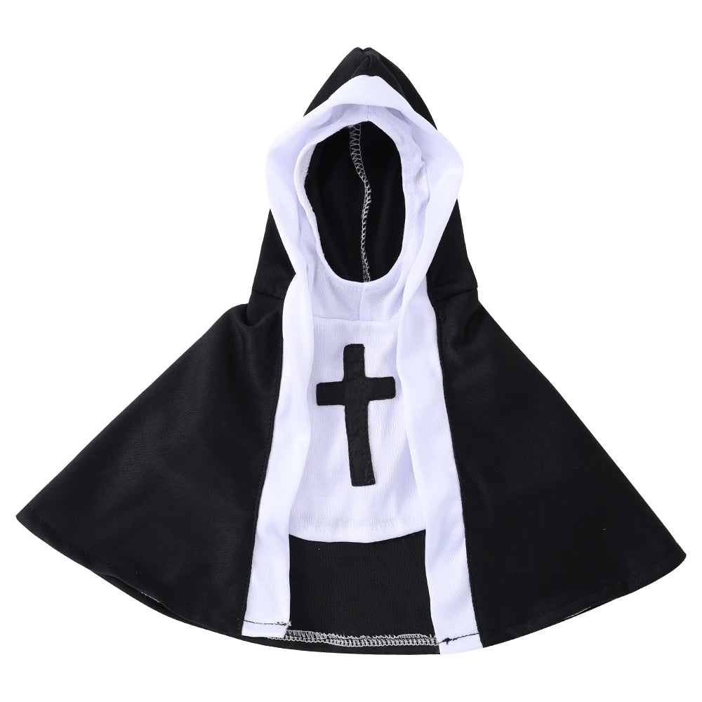 Hilarious Halloween Pet Nun Costume: Dress Your Cat or Dog as a Holy Spokespet!