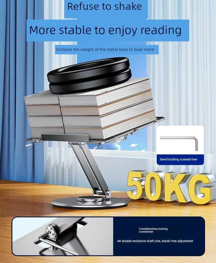 Enhance Comfort & Productivity with Our Ergonomic Laptop Stand – 360-Degree Rotate Notebook Riser