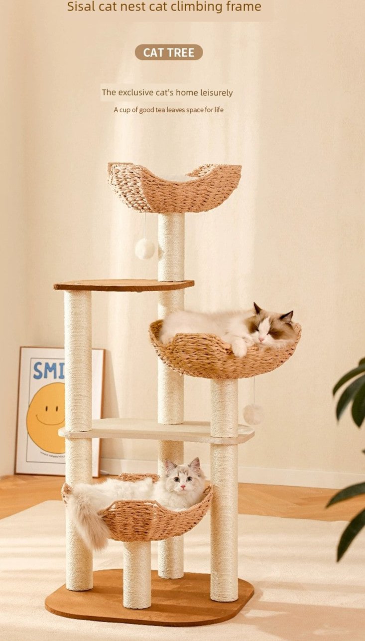 Cat Climbing Frame by MADDEN - The Ultimate Playground for Your Feline Friends