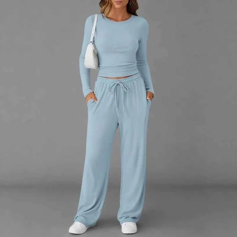 Women's Casual Sports Suit Set: Elevate Your Autumn Wardrobe