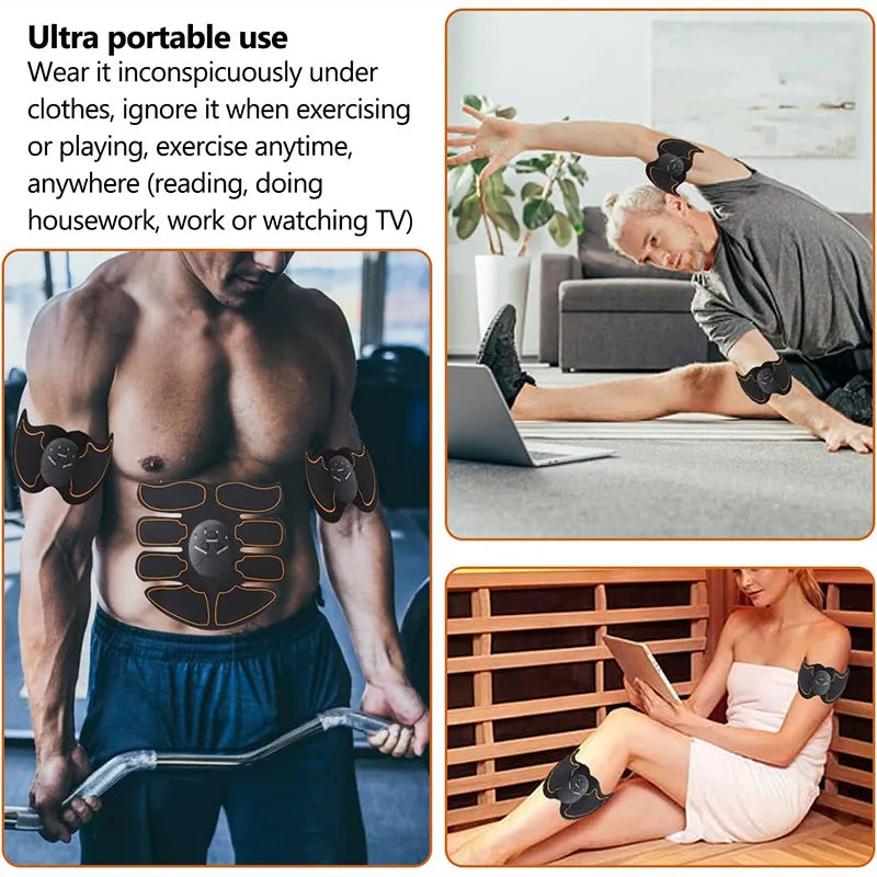 Electrical EMS Abs Muscle Stimulator Massager - OLM Store