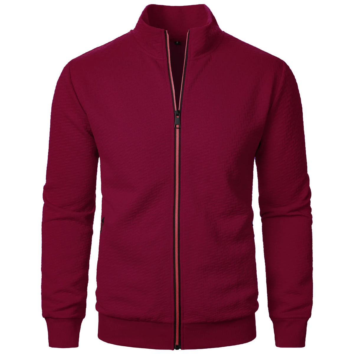 Elevate Your Style with Our Premium Men's Zipper Cardigan Jacket