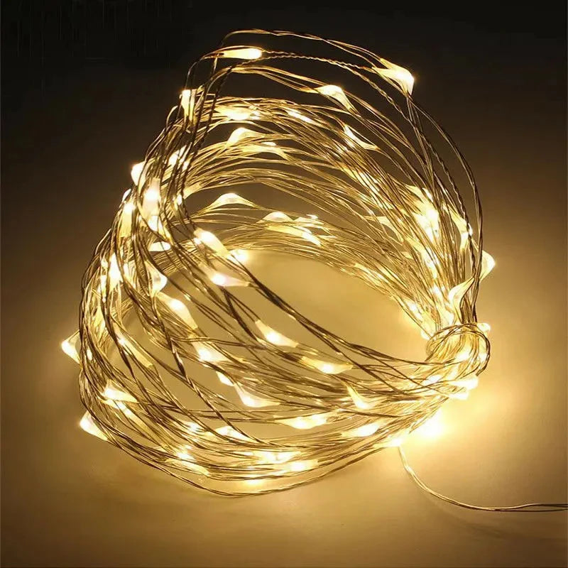 Transform Your Space with Enchanting LED Copper Wire Fairy Lights