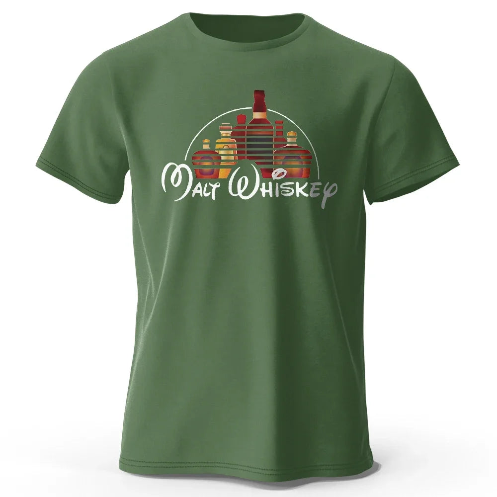 Men’s Malt Whiskey Printed T-Shirt - OLM Store