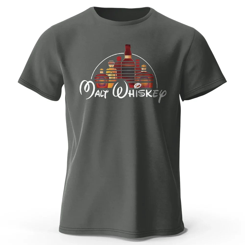 Men’s Malt Whiskey Printed T-Shirt - OLM Store