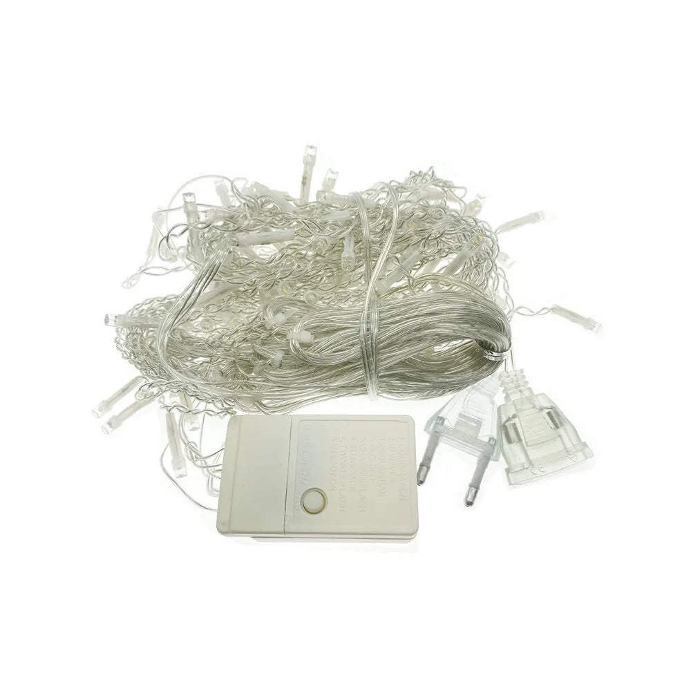 Transform Your Space with Our LED Waterfall Curtain String Lights