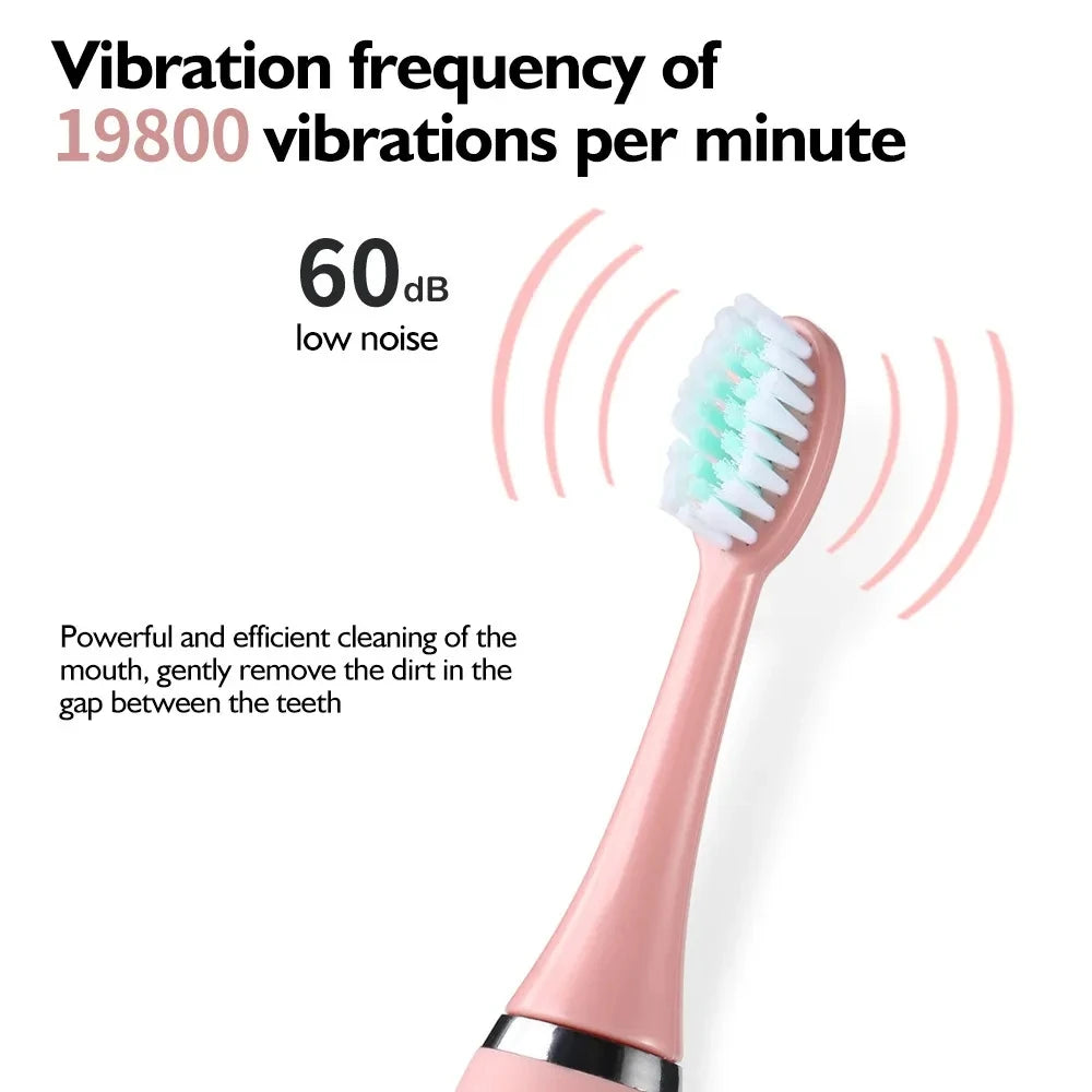 Children's Waterproof Rechargeable Sonic Toothbrush - OLM Store