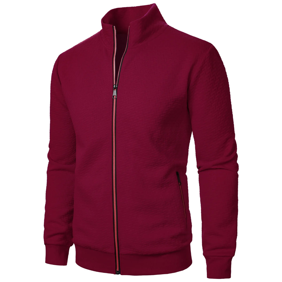 Elevate Your Style with Our Premium Men's Zipper Cardigan Jacket