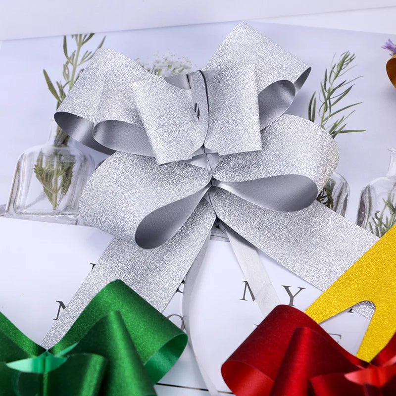 Transform Your Gifts with Large Pull Bow Ribbons – 5-50 Pieces for Beautiful Presentation