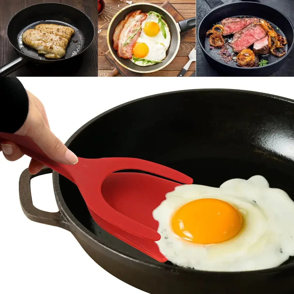 2-in-1 Grip and Flip Pancake Egg Clamp - OLM Store