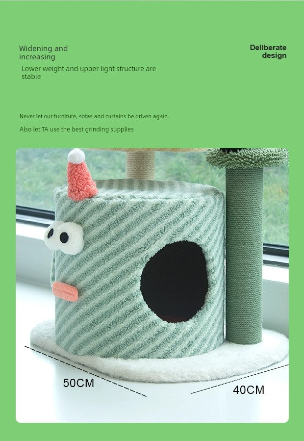 Small Monster Cat Climbing Frame – The Ultimate Playground for Your Feline Friend