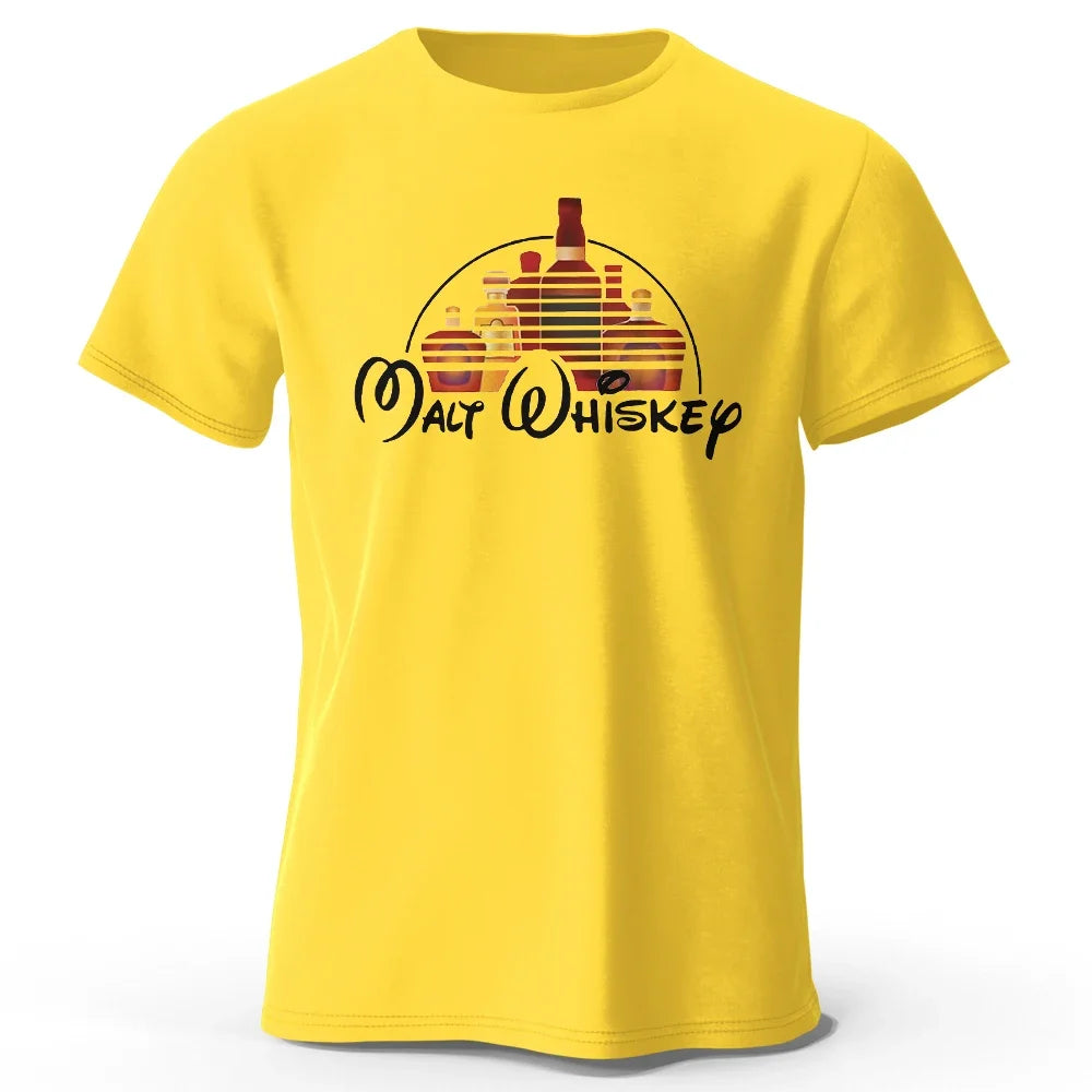 Men’s Malt Whiskey Printed T-Shirt - OLM Store