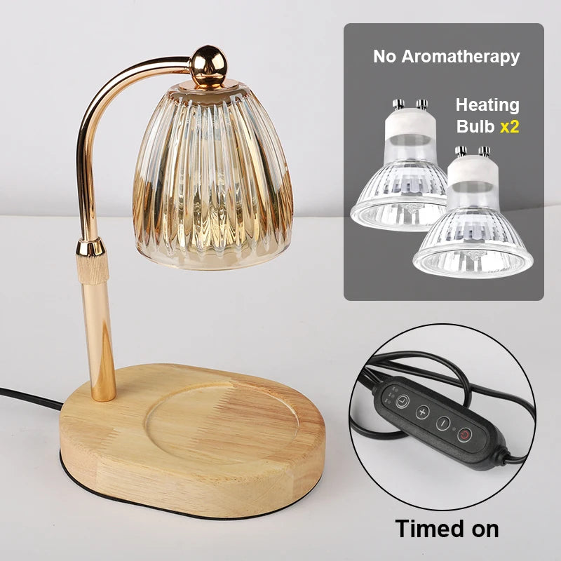 50W Dimmable Candle Warmer Lamp – Adjustable Light for a Cozy, Relaxing Home Atmosphere