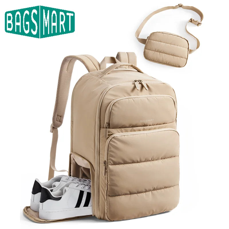 BAGSMART 35L Travel Backpack - Your Ultimate Carry-On for Effortless Journeys