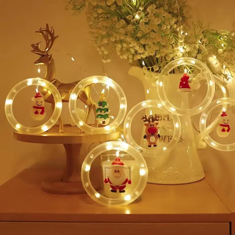 Illuminate Your Home with Enchanting Christmas Fairy Lights: Wish Ball LED Curtain Lights for the Holidays