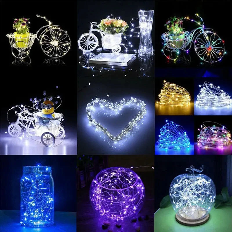 Transform Your Space with Enchanting LED Copper Wire Fairy Lights