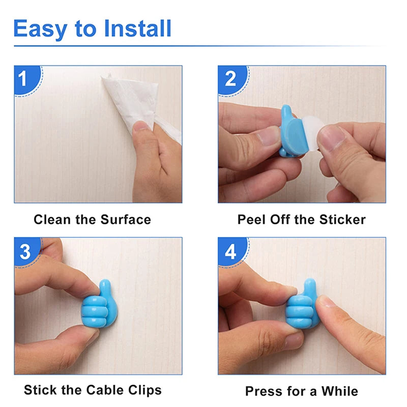 Silicone Thumb Wall Hook - OLM Store