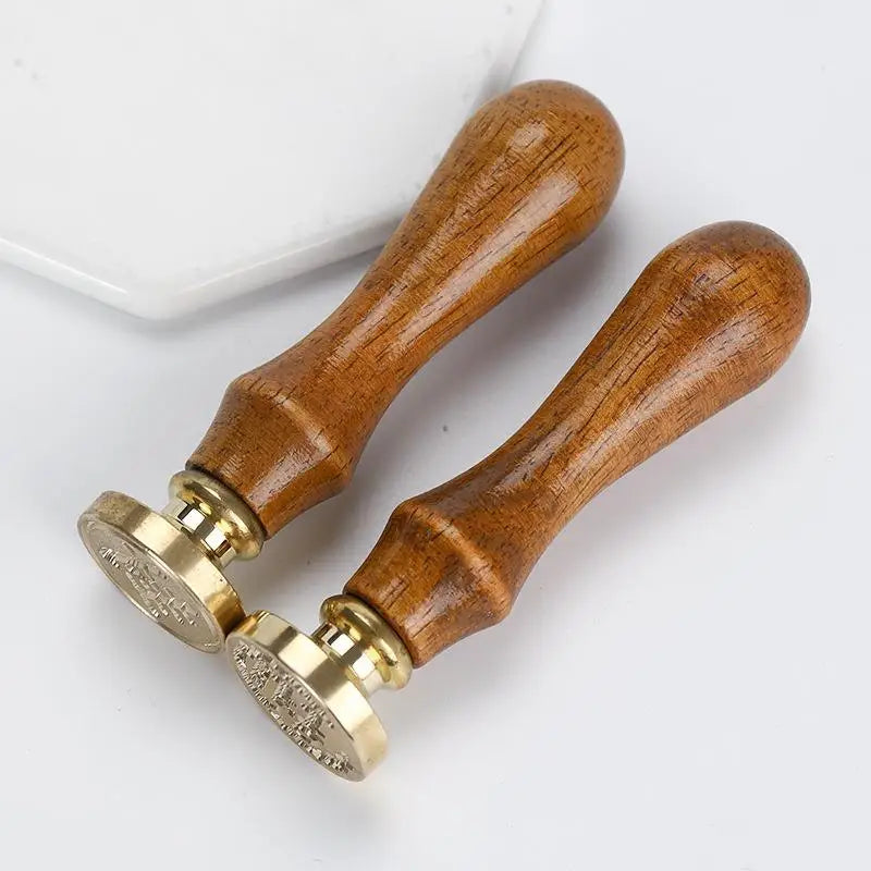 Christmas Wax Seal Stamps Head with Wooden Handle - OLM Store