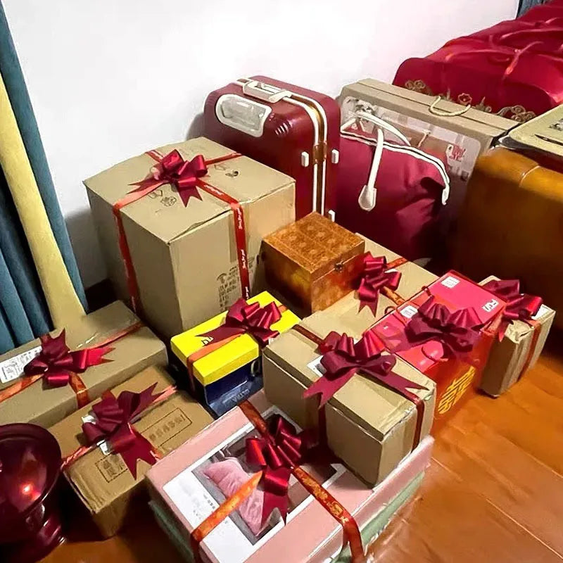 Transform Your Gifts with Large Pull Bow Ribbons – 5-50 Pieces for Beautiful Presentation