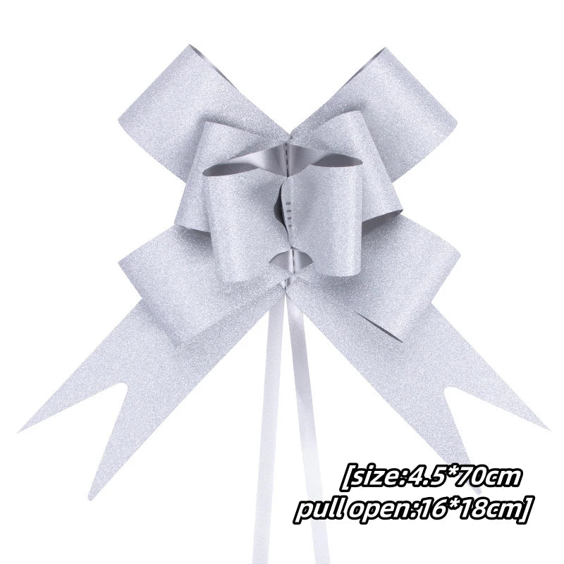 Transform Your Gifts with Large Pull Bow Ribbons – 5-50 Pieces for Beautiful Presentation