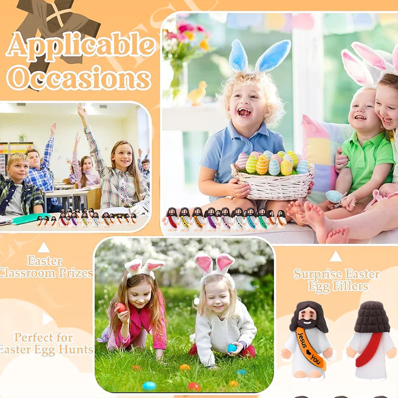Easter Bunny Disposable Tableware Set – Charming Rabbit-Themed Plates, Cups & Napkins for Every Celebration
