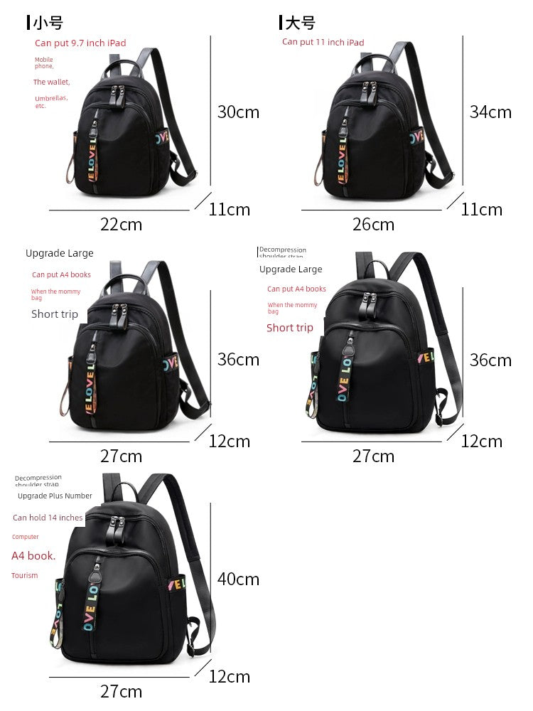Fashion Canvas Backpack - OLM Store