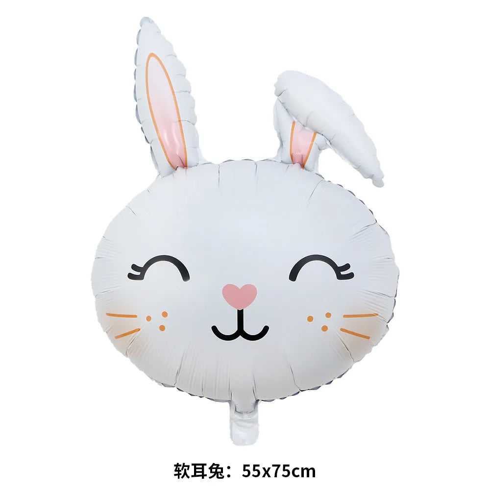 Easter Bunny Tableware Set – Adorable Disposable Plates, Cups & Napkins for Celebration Fun!