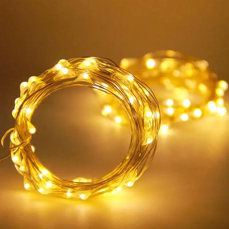 Transform Your Space with Enchanting LED Copper Wire Fairy Lights