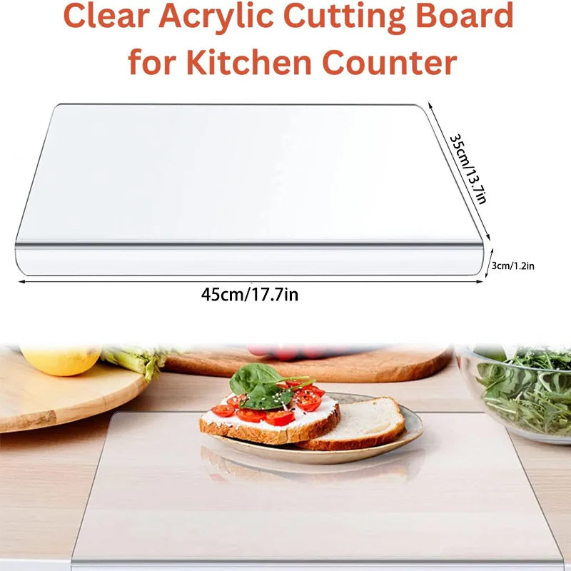 Enhance Your Culinary Experience with Our Eco-Friendly Acrylic Cutting Board