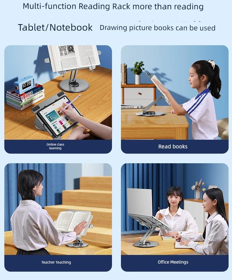 Enhance Comfort & Productivity with Our Ergonomic Laptop Stand – 360-Degree Rotate Notebook Riser