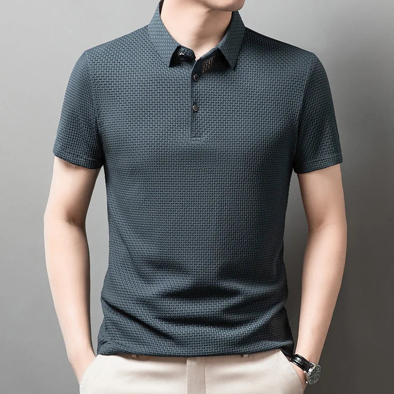 Men’s Checkered POLO Shirt - OLM Store