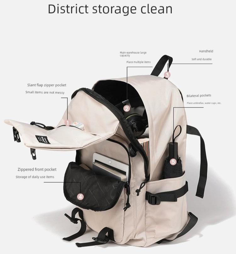 Simplicity All-Match Computer Travel Backpack - OLM Store