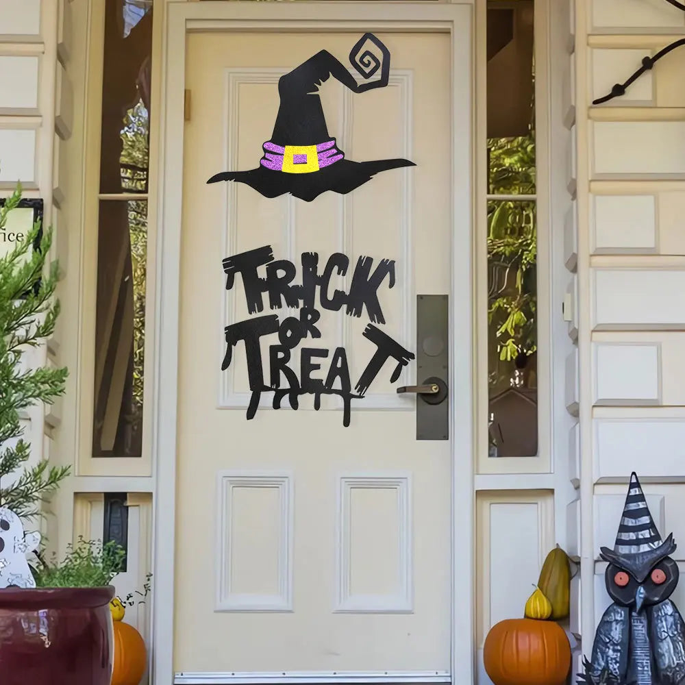 Transform Your Home with Festive Halloween Door and Window Stickers