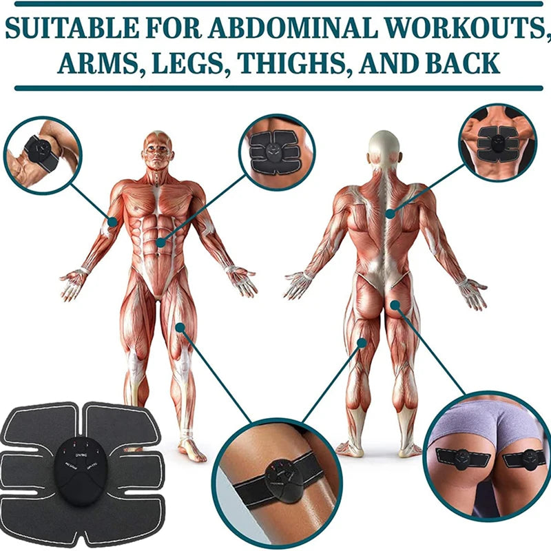 Electrical EMS Abs Muscle Stimulator Massager - OLM Store