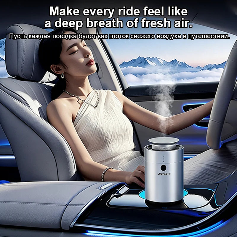 Transform Your Space with the Smart Essential Oil Diffuser: Quiet & Efficient Aromatherapy for Home and Car