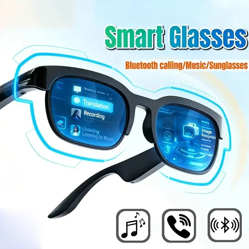 Revolutionary Smart Glasses with AI Translation for Effortless Conversations and Music Enjoyment