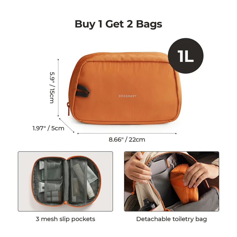 BAGSMART Travel Backpack: Your Ultimate Companion for Study and Adventure