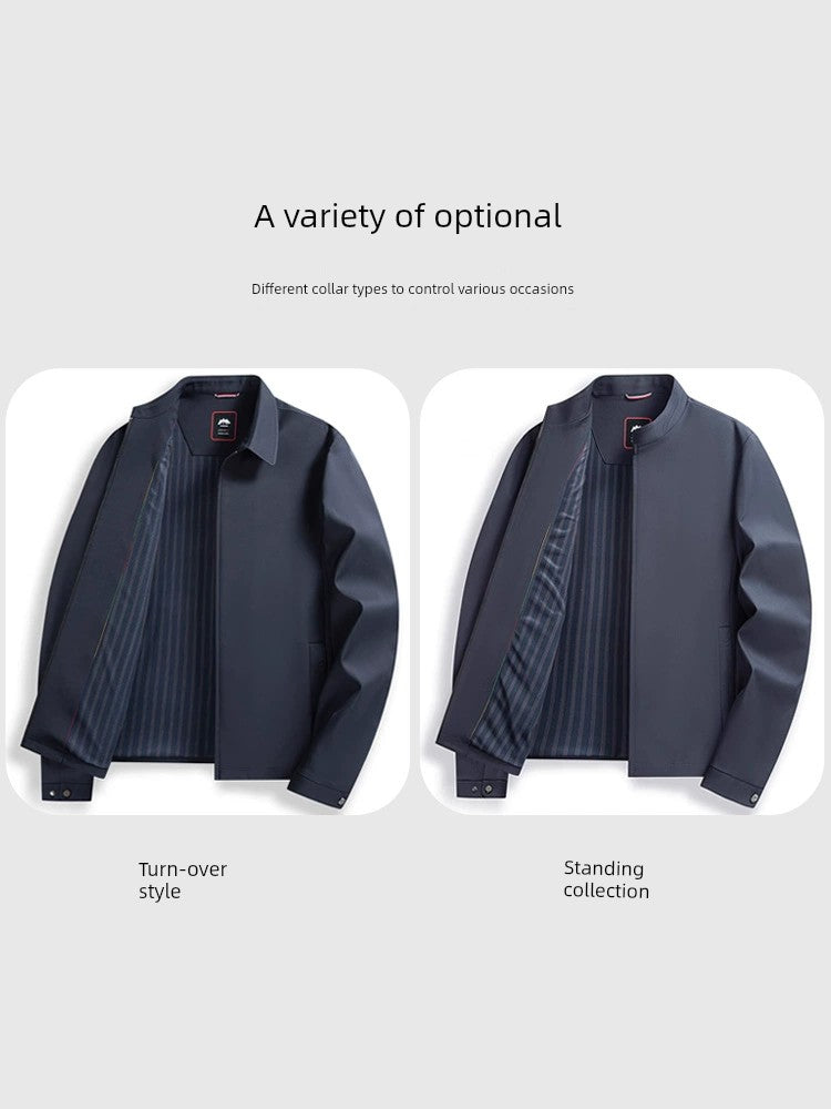 Executive Stand Collar Jacket - OLM Store