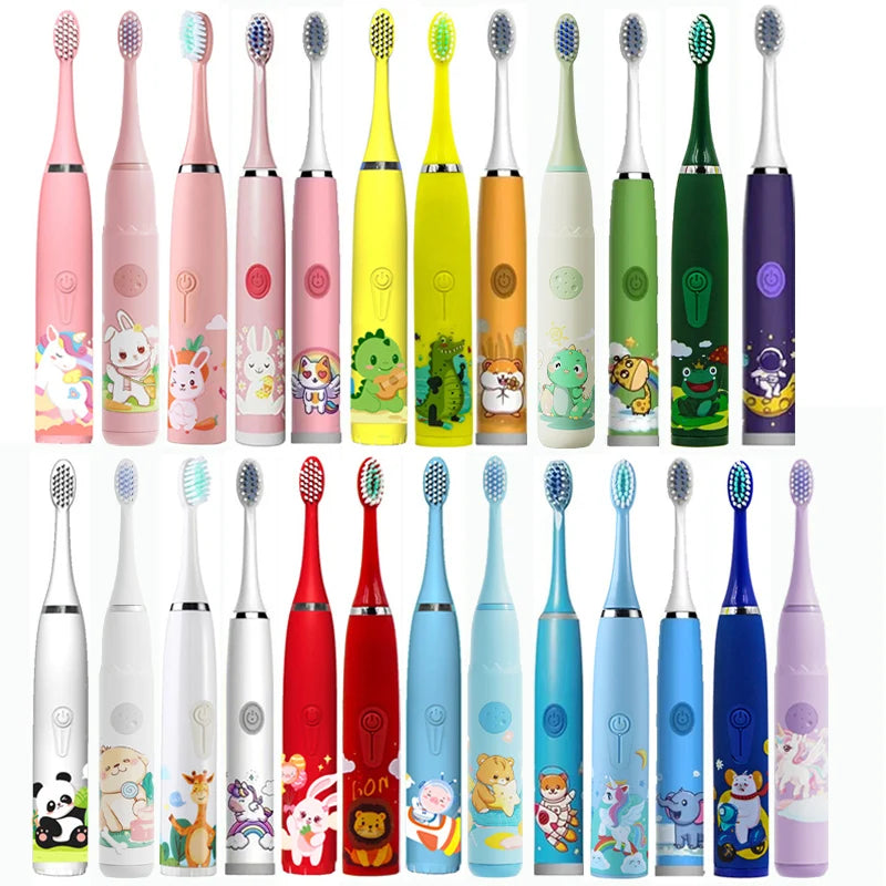 Children's Waterproof Rechargeable Sonic Toothbrush - OLM Store