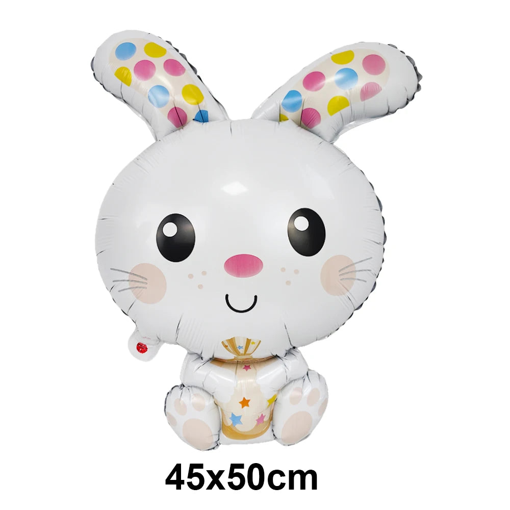 Easter Bunny Tableware Set – Adorable Disposable Plates, Cups & Napkins for Celebration Fun!