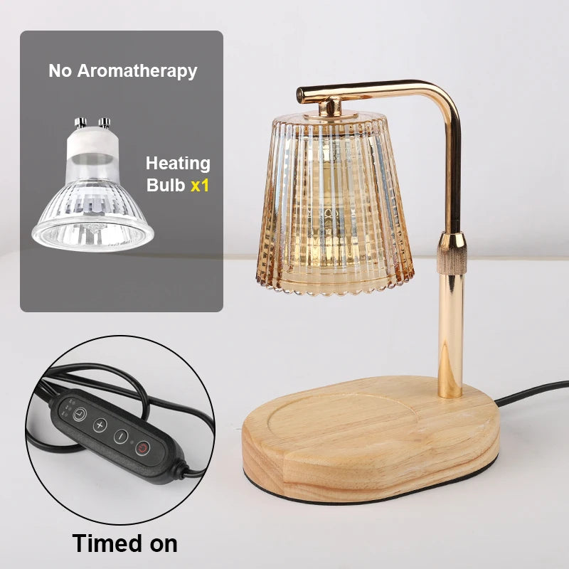 50W Dimmable Candle Warmer Lamp – Adjustable Light for a Cozy, Relaxing Home Atmosphere