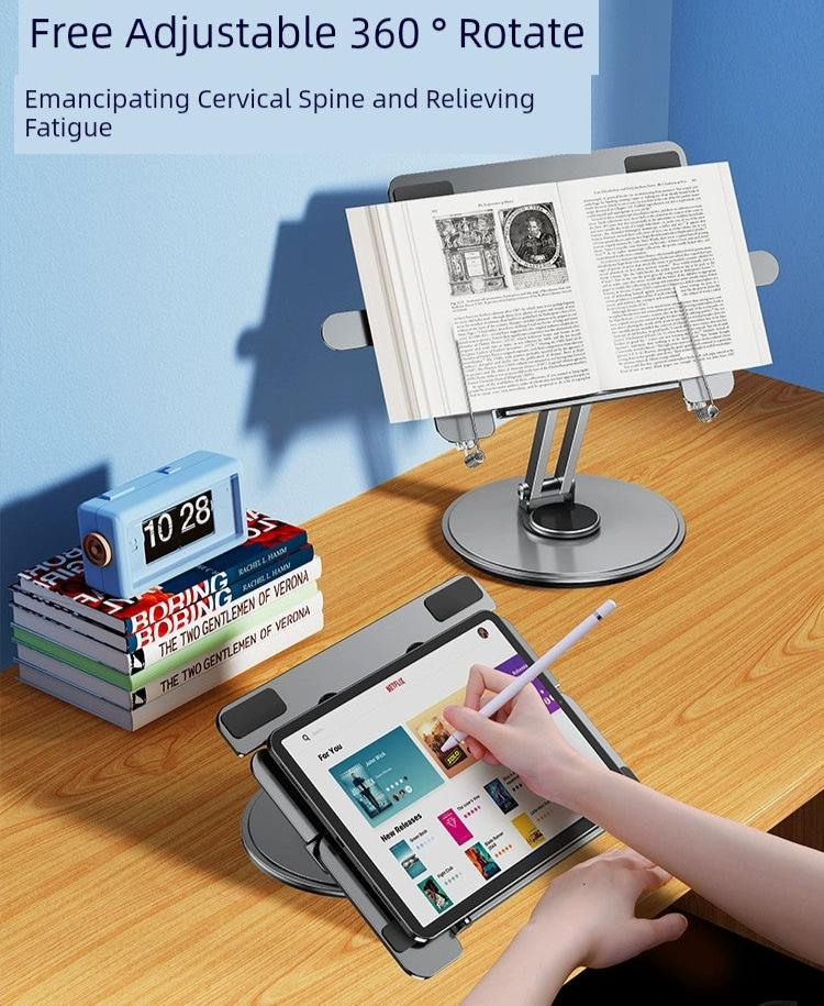 Enhance Comfort & Productivity with Our Ergonomic Laptop Stand – 360-Degree Rotate Notebook Riser