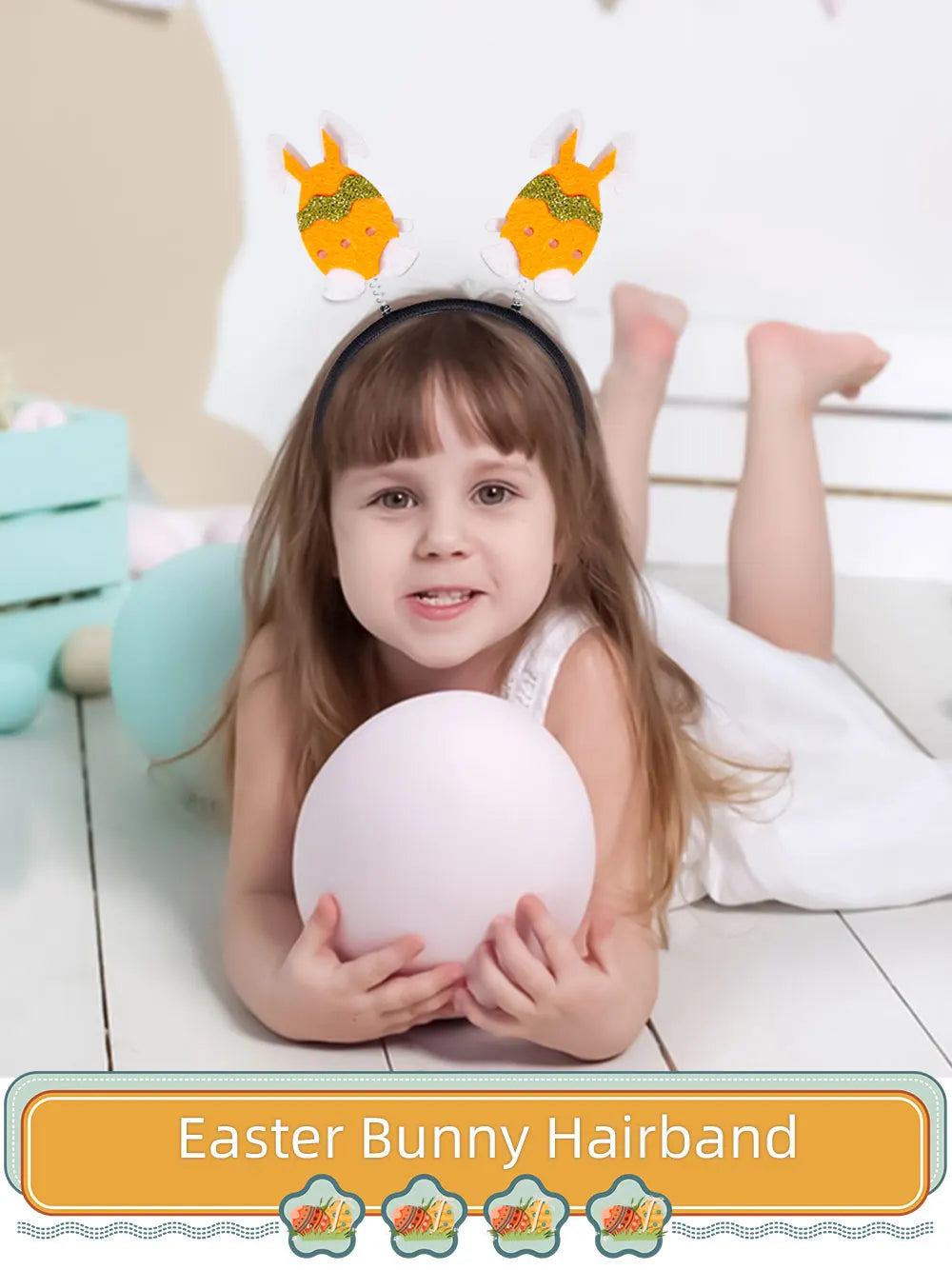 Easter Glasses for Kids – Whimsical Bunny & Eggshell Props for Fun Celebrations