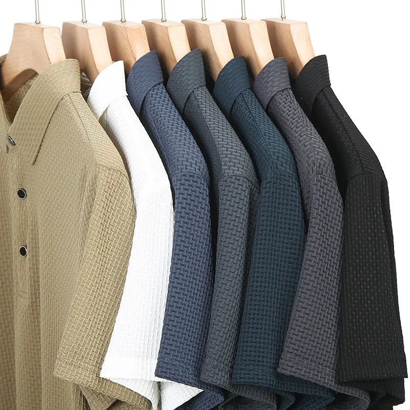 Men’s Checkered POLO Shirt - OLM Store