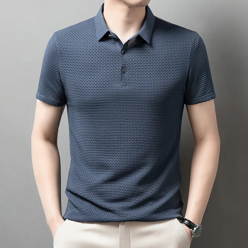 Men’s Checkered POLO Shirt - OLM Store
